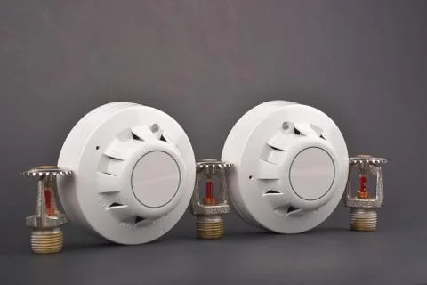 Fire alarm security Stock Photos