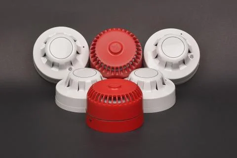 Fire alarm security Stock Photos