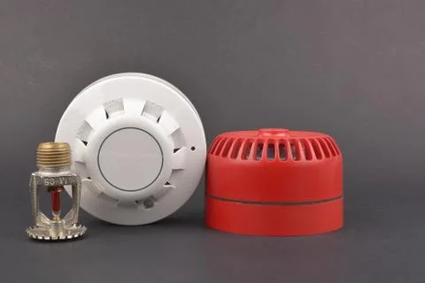 Fire alarm security Stock Photos