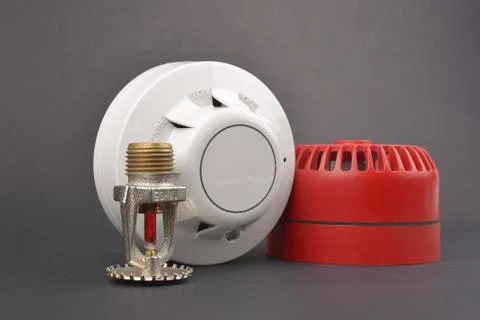 Fire alarm security Stock Photos