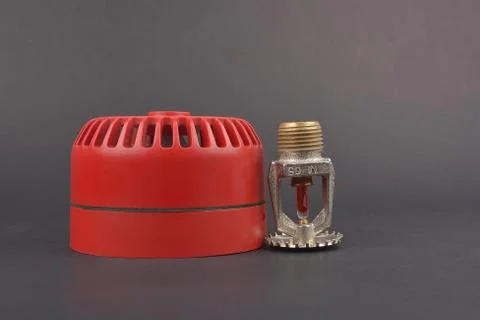 Fire alarm security Stock Photos