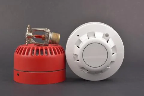 Fire alarm security Stock Photos