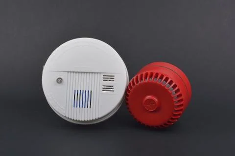 Fire alarm security Stock Photos