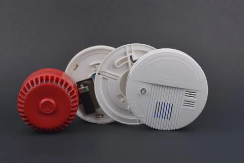 Fire alarm security Stock Photos