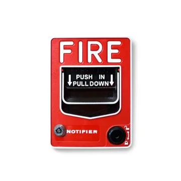 Fire alarm switch Stock Photos