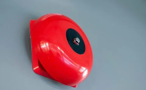 Fire alarm system at condominium Stock Photos