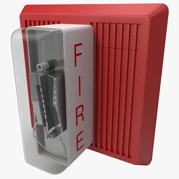 Fire Alarm Wheelock MT-24 3D Model