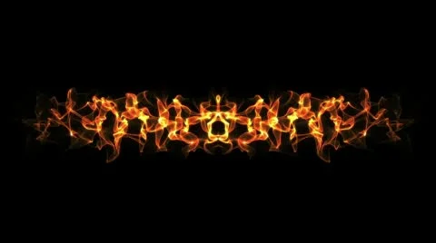 Fire. Alfa. Seamless loop 스톡 동영상 8994741