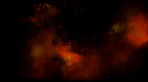 Fire Alpha Particles Background Stock Illustration
