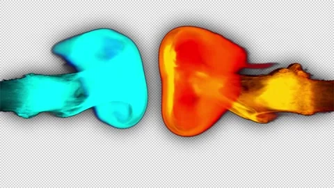 Fire &amp;amp; Ice Original  Stock Footage 160554305