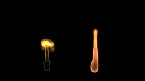 Fire and Candlefire Stock Footage 22099773