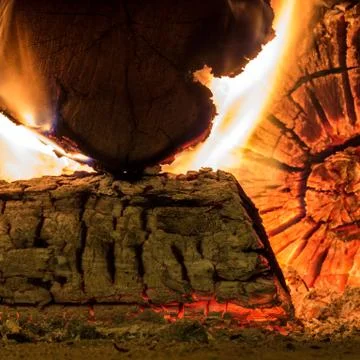 Fire and ember Stock Photos