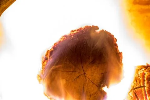 Fire and ember Stock-Fotos