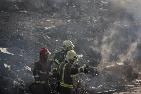 Fire and firefighting Stock Photos