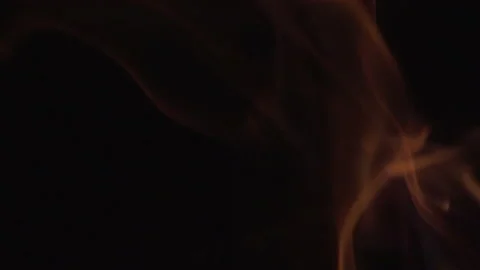 Fire and Flames burning Overlay with black background Video stock 165900264