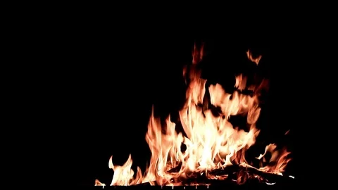 Fire and flames Stock Footage 98919790