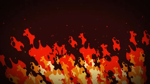 Fire and flames Video stock 152185241