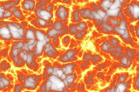 Fire and flames overlay seamless pattern on transparent background Stock Photos