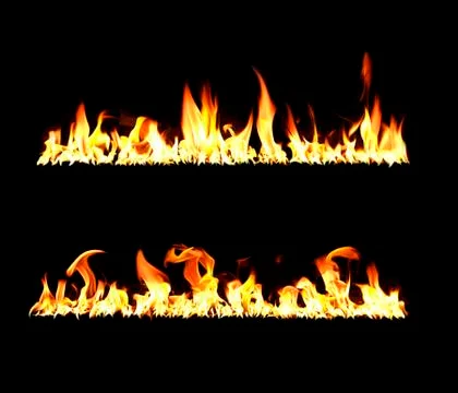 Fire and flames Stock Photos