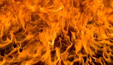 Fire and flames Stock Photos