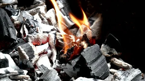 Fire and hot corner Stock Footage 198658896