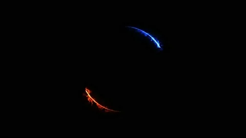 Fire And Ice Stock-Footage 132269785