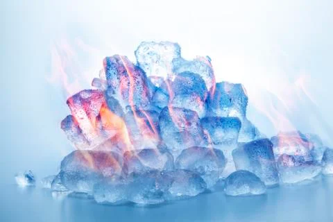 Fire and Ice Stock Photos
