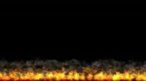 Fire and smoke Stock Footage 682074