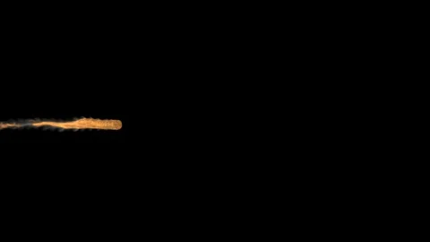 Fire and Smoke-Line Stock Footage 100533084