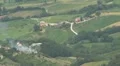 Fire and smoke in a village HD Footage