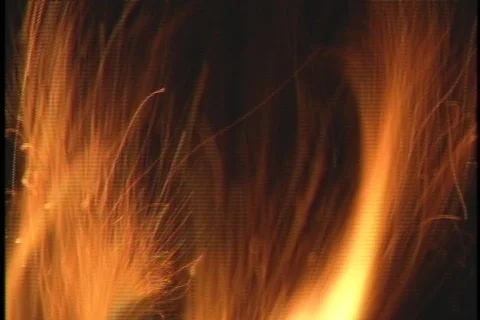 Fire and Sparks 8 Stock Footage 112733