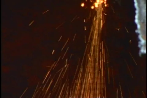 Fire and Sparks 스톡 동영상 112685