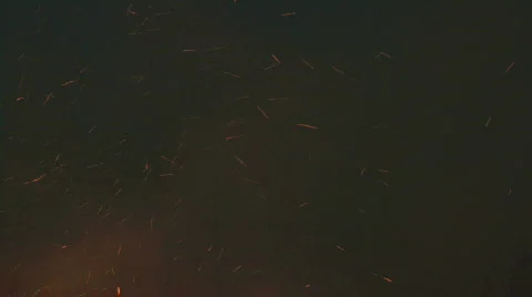 Fire and Sparks Video stock 711529