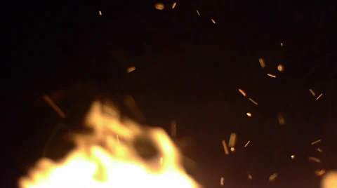 Fire and Sparks 库存影片 33528835