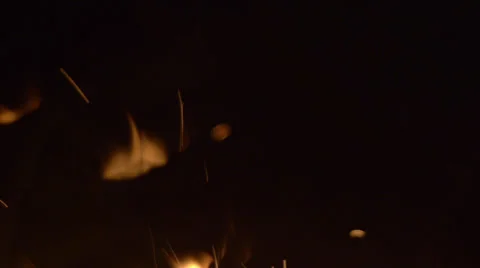 Fire and Sparks 库存影片 33528838
