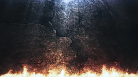 Fire and Stone Background Stockbeeldmateriaal 141400358