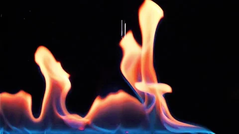 Fire and water Stock Footage 252058063