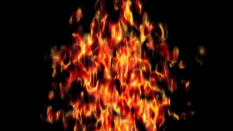 Fire animated background. Stock-Footage 293485691
