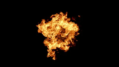 Fire Animation on back ground. Overlay perfect for compositing into your sh.. Stock Footage 306311714