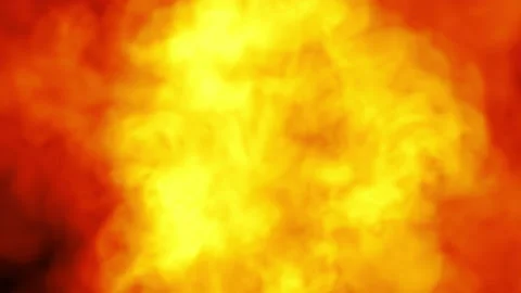 Fire Animation design on black background. Overlay on background. 3D Illustratio Stock Footage 220295238