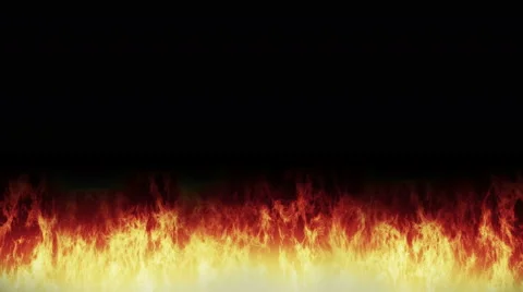 Fire animation Stock Footage 61880367