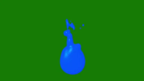Fire Animation on Green Screen | Fire Animation Stock Footage 316471814