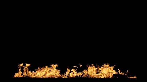 Fire animation (large) Stock Footage 69861457