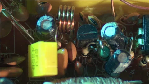 Fire ants crawling on electronics Stock Footage 133202377