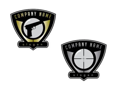 FIRE ARM STORE LOGO Illustration