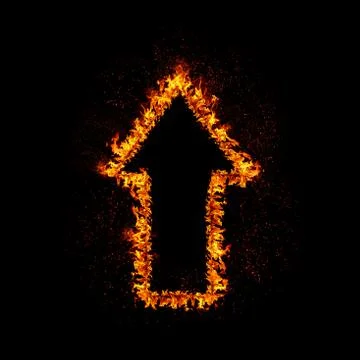 Fire Arrow Stock Photos
