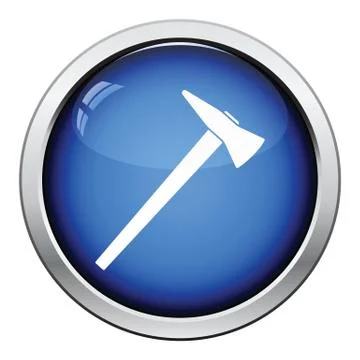 Fire axe icon 库存插图