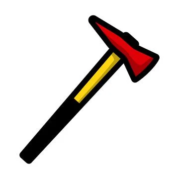 Fire Axe Icon Stock Illustration