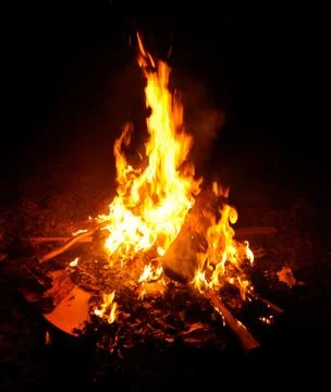 Fire background-1-24 Stock Photos