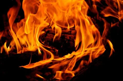 Fire background-1-5 Stock Photos